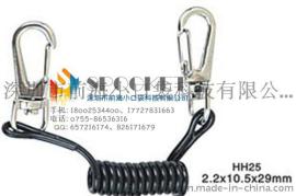 生产定制供应钣手工具失手绳 防脱绳 工具挂绳 工具防坠弹簧绳