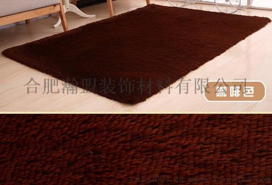 HM瀚盟长毛吸水除尘防滑垫 客厅茶几垫 120x160cm