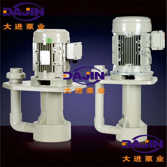 大进泵业厂家直销GFPP材质DJH-7.5HP型废气处理立式泵