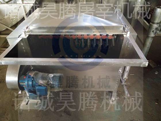 昊腾中小型兔子屠宰设备烫毛机脱毛机