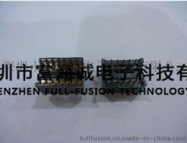 wells-cti IC插座 613-0142316 DIP24PIN 2.54MM间距 老化座