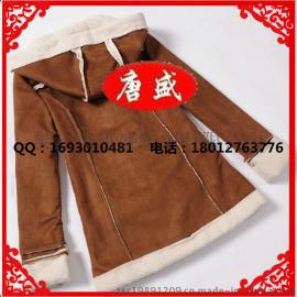 五枚双纬麂皮绒服装面料