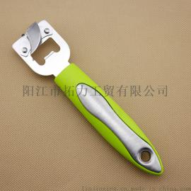 厂家直销不锈钢多功能开瓶器 开罐器