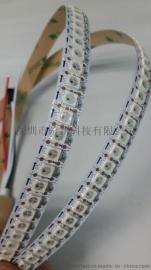 厂家供应内置SK6812IC幻彩跑马灯带，一米144段144灯，工程酒吧KTV装饰灯带