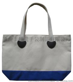 定做16安漂白帆布袋 磁扣封口棉手提帆布袋 出口品质