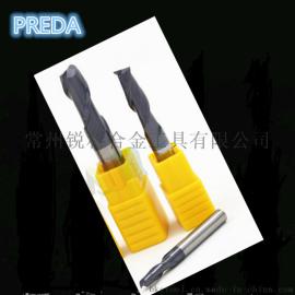 硬质合金钨钢标准涂层加工黄铜2刃键槽铣刀
