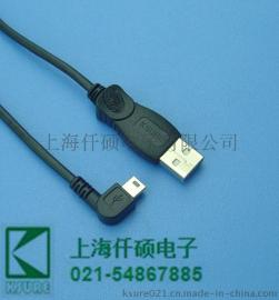 USB 2.0版 A公对迷你5P B型, 数据线