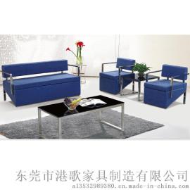 东莞港歌办公家具商务接待沙发SFX-5休闲沙发定制