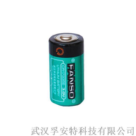 CR17335E孚安特 1500mah 全密封 3.0v锂锰电池 FANSO  CR123A