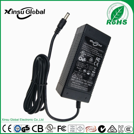24V2.5A电源 XSG2402500 韩规KC认证  xinsuglobal VI能效 24V2.5A电源适配器