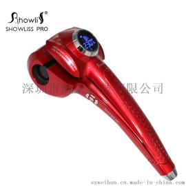 厂家现货陶瓷卷发棒不伤发卷发神器自动卷发器大卷梨花头卷发器