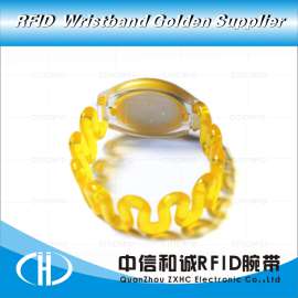 厂家直销 防水塑胶腕带手环 弹簧的塑胶 ID手牌