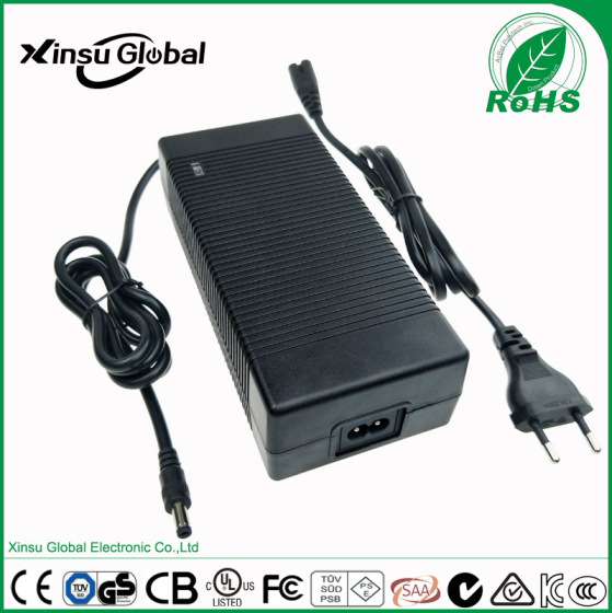 42V4A充电器 42V4A 欧规TUV LVD CE认证 42V4A锂电池充电器