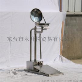 304不锈钢ABS涂层立式自动排空防冻洗眼器 可选碳钢