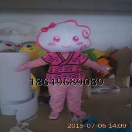 专业定制云朵卡通人偶服装活动展示人偶服装舞台演绎人偶服装