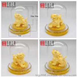 爆款汽车绒沙金摆件富贵貔貅 汽车招财保平安内饰家居工艺礼品