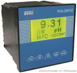 上海博取PHG-2091XZ型中文在线pH计中文菜单操作显示带温补高智能化在线连续监测仪表