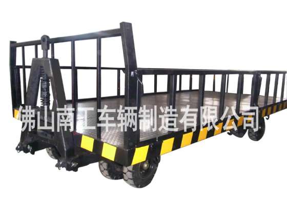 15吨护栏平板拖车