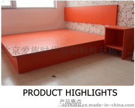 快捷酒店宾馆旅馆社公寓客房 可定制成套家具 布丁连锁酒店大床房