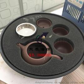 陶瓷茶具防碎内衬定制海绵缓冲垫/异形海绵一体成型