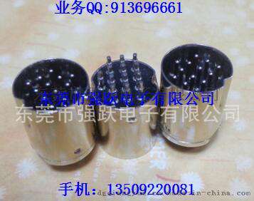 大DIN13PIN车针，公头连接器，大DIN13PIN