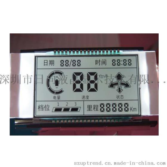 15个8字TN/HTN/STN/FSTN型笔段LCD液晶显示屏