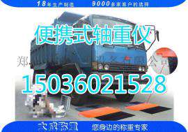 郑州大成DCB6000彩屏无线便携式轴重仪 轴重秤