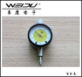 机械百分表 0-5 -0-10 带耳朵 指示表 百分表 指针表