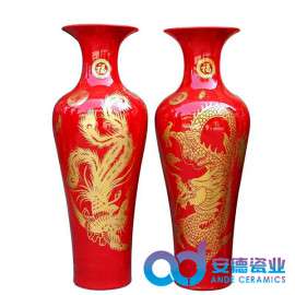 青花瓷大花瓶厂家定制