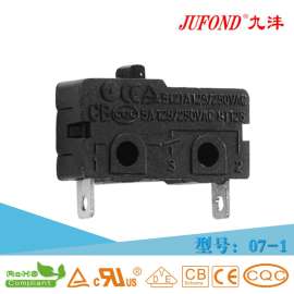九沣JUFOND 无杆小型防水微动开关