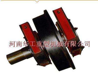 φ350单边主动车轮组，轴承型号-7518 铸钢