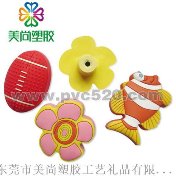 定做环保PVC软胶门窗拉手 卡通门窗手柄 塑胶家具手柄