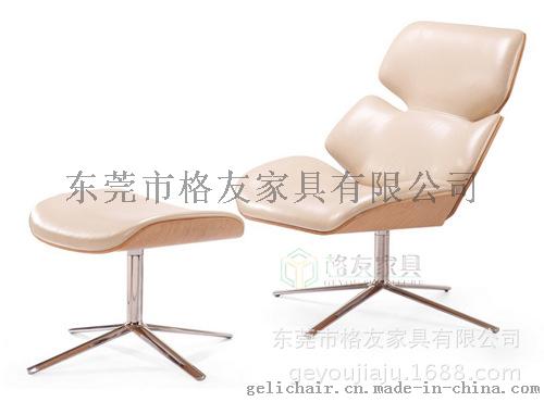 真皮休闲躺椅，时尚休闲椅厂家批发