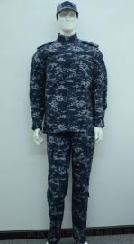FA010数码海洋迷彩服军装