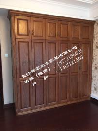 长沙原木家具定制厂家订制原木博古架工厂总代直销