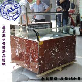 卧式西点柜,开放式蛋糕展示柜