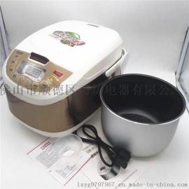 新品九阳方煲 微电脑智能电饭煲跑江湖电饭锅大容量5L