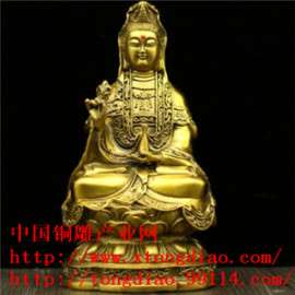 特价开光纯铜佛像家居风水招财，铜雕工艺品