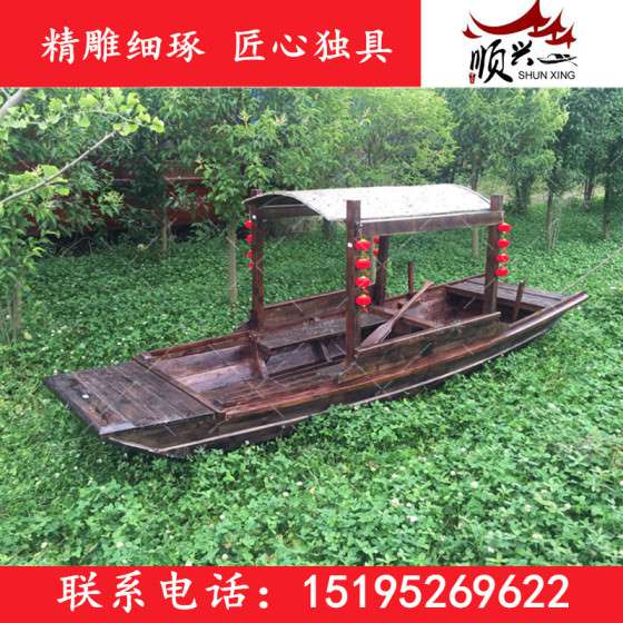天津顺兴木船厂乌篷船价格实惠