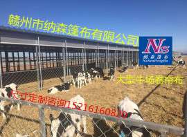 帆布批发专业订做抗老化猪场卷帘保温牛场卷帘布