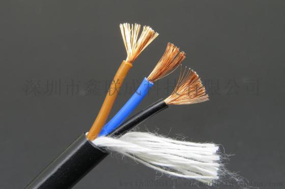 深圳3芯0.5平方TRVV3*0.5mm2伺服编码器拖链电缆 耐折抗拉1000万次