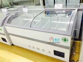供应 圆弧形冷冻柜，1.5米、1.8米、2米雪糕存放柜