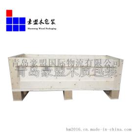 定做周转箱 胶合板制成 二面四面可进叉 价格优惠