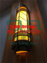 仿云石户外壁灯，外墙透光石壁灯室外防水，厂家订制优质大理石壁灯