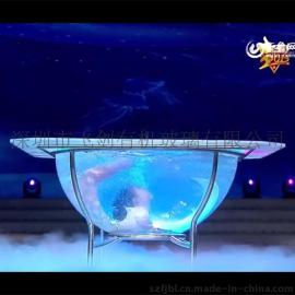 单双人柔术表演亚克力圆球 酒杯造型有机玻璃表演球