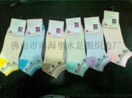网眼女船袜 广东袜厂直销 彩色短筒船袜 甜美女袜