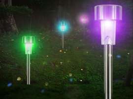 8led户外防水太阳能人体感应灯批发