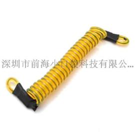 专业生产 PU材质内包钢丝加强型 彩色工具失手绳 工具防坠安全用品
