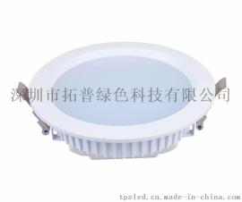 超薄LED筒灯外壳配件 压铸LED筒灯开孔尺寸170mm