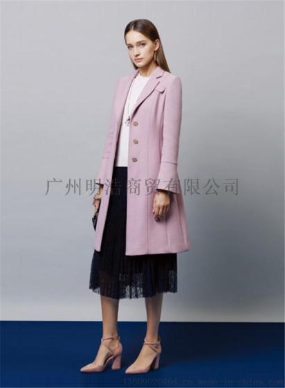 新款优质高端双面昵大衣女装品牌折扣加盟找广州明浩